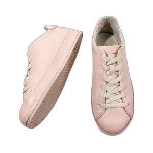 Rag & Bone RB1 Minimal Dusty Pink Leather Sneakers Training Shoes Womens 7.5